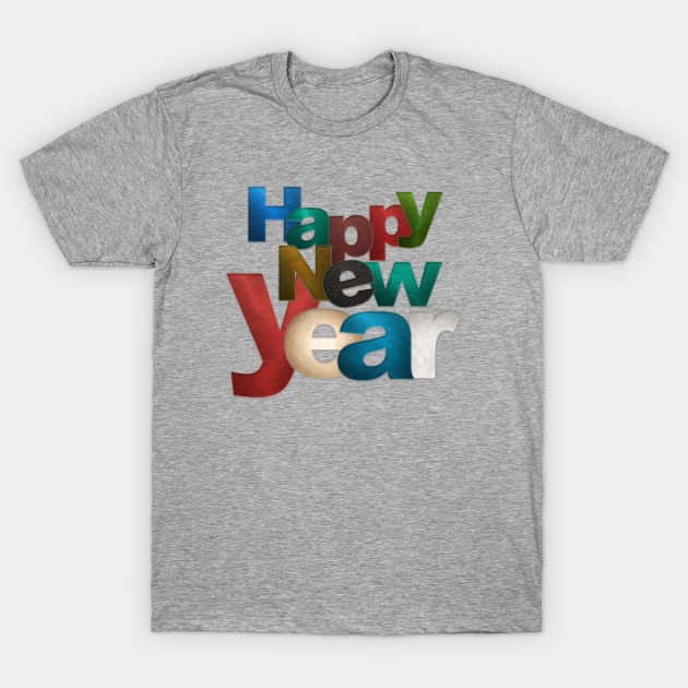 Have a Happy New Year T-Shirt by ppandadesign